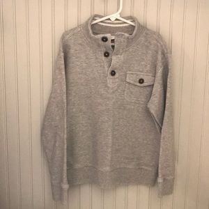 Crazy 8 Shirts & Tops - Boys grey, long sleeve sweater Crazy 8 Shirts & Tops - Boys grey, long sleeve sweater